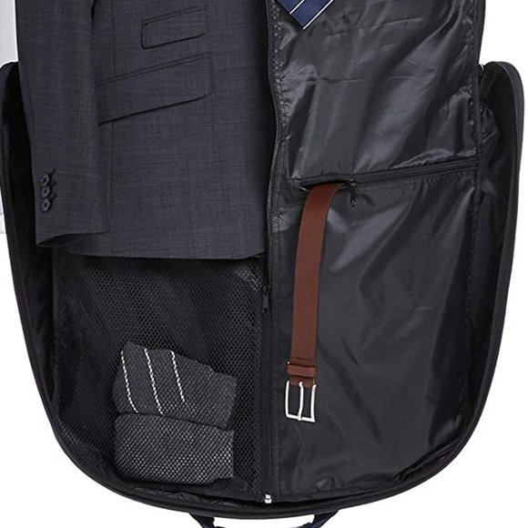 Amazon Basics Garment Bag - Navy Blue, 40-Inch NEW in BOX (X005, X006, X007) - Picture 8 of 11